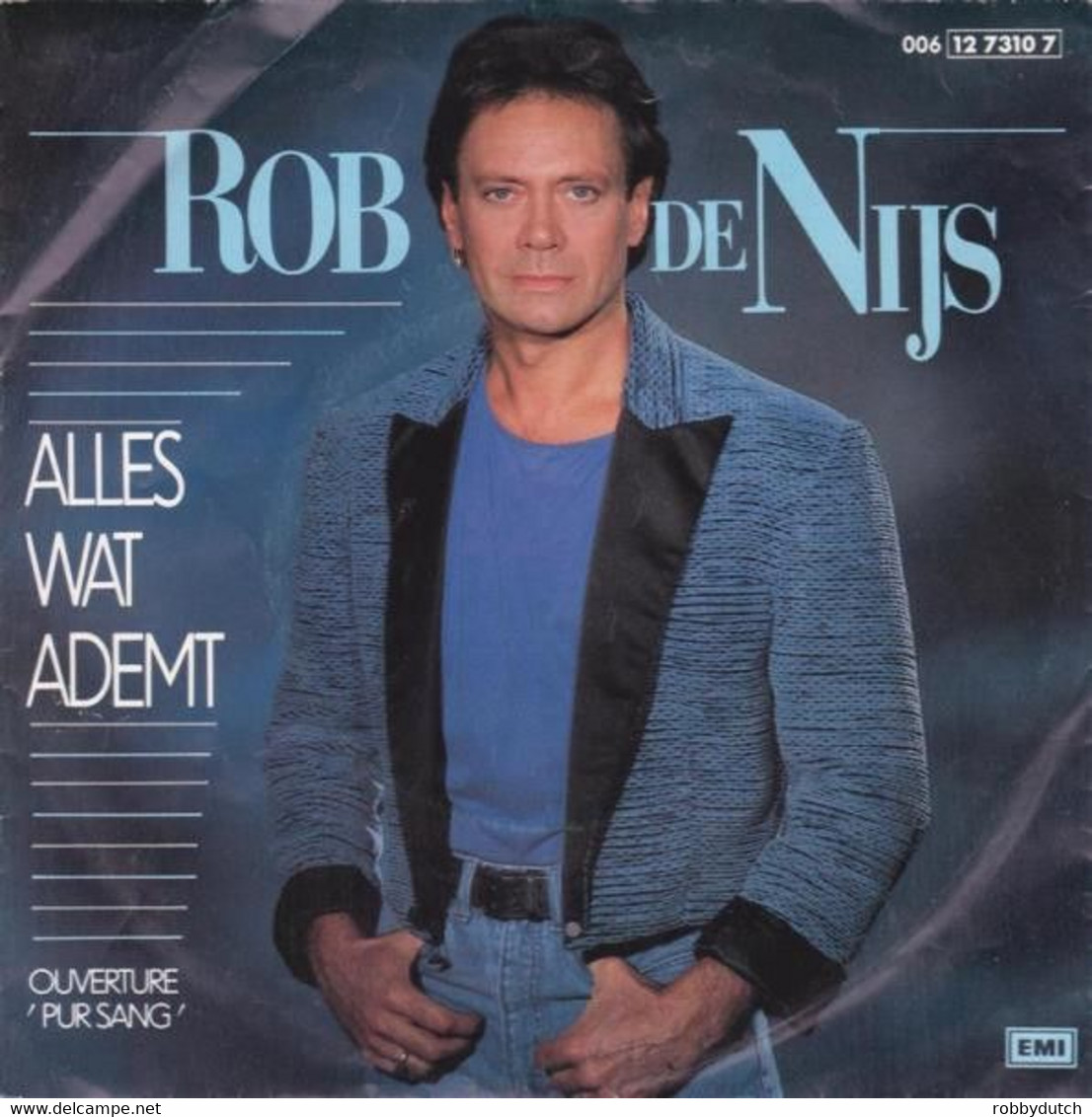 * 7" *  ROB DE NIJS - ALLES WAT ADEMT (Holland 1984) - Autres - Musique Néerlandaise