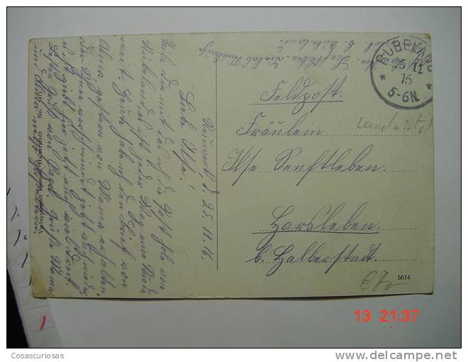 5972 GERMANY DEUTSCHLAND   ALTENBRAK  HARZ HOLZTRANSPORT FELDPOST MILITARIA   YEARS  1916  OTHERS IN MY STORE - Altenbrak