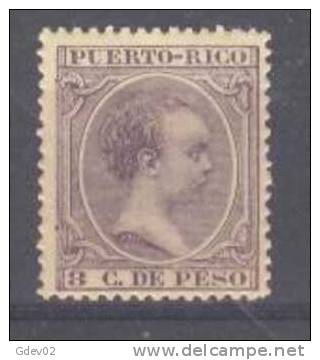 PR112-3582.PUERTO RICO ESPAÑOL . ALFONSO Xlll  1894 (Ed 112**) Sin Charnela MAGNIFICO - Porto Rico