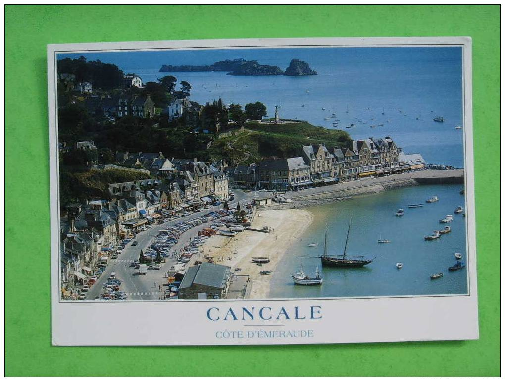 35/3-48)cancale: Port Houle,rocher,ile De Rimais : Bisquine - Cancale