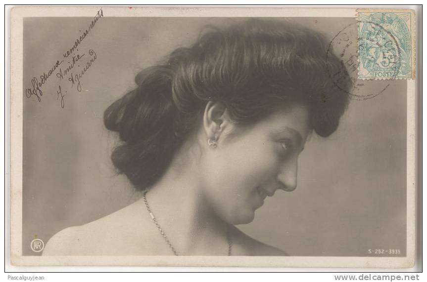 CARTE PHOTO AUTOGRAPHE J. AGINARD - Kabarett