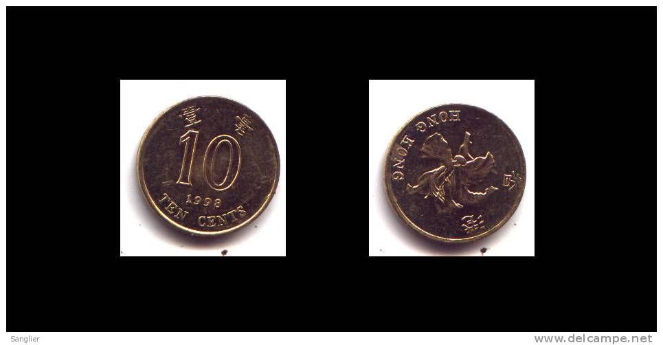 10 CENTS 1998 - Hongkong