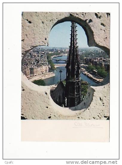 Paris ; La Seine Et La Flèche Notre Dame ,Photographe Albert Monier N°10330 - Monier