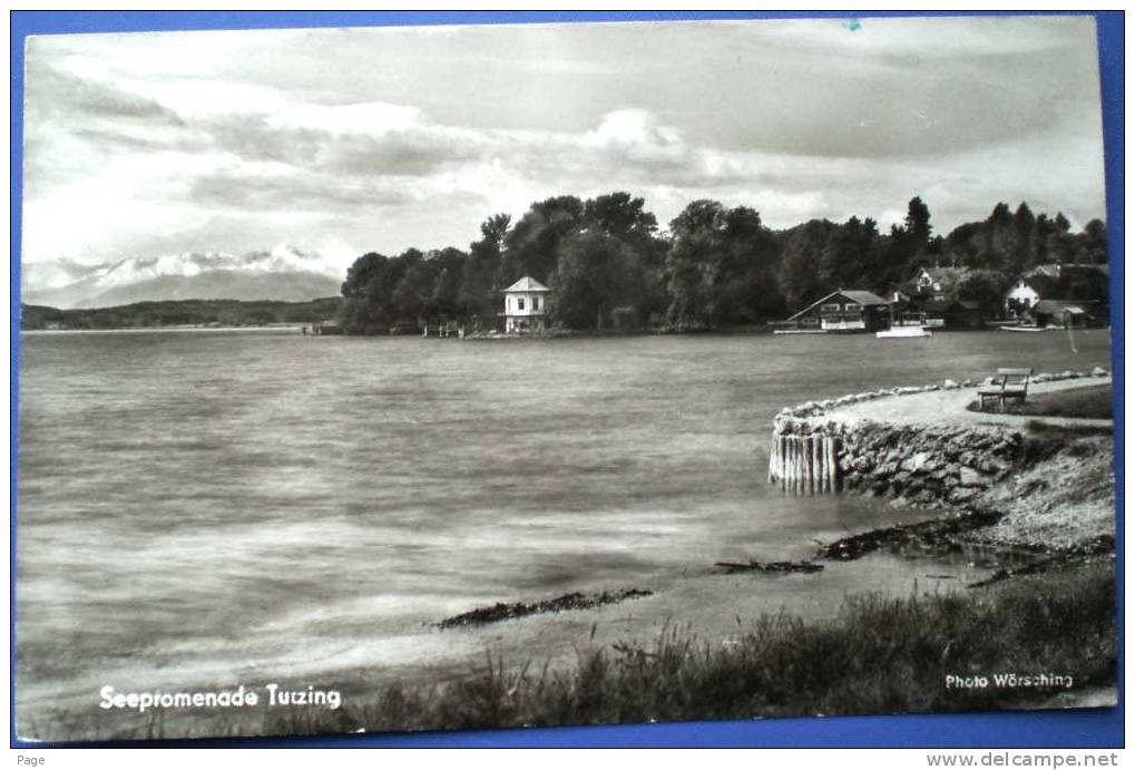 Tutzing,Seepromenade,1957, - Tutzing