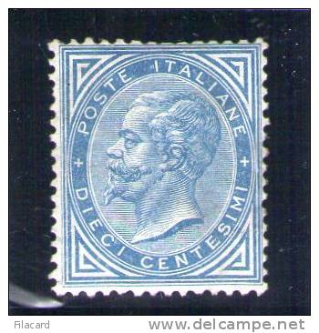 Italia Italy Italien Italie 1877 Effigie Vittorio Emanuele II 10c MLH - Neufs