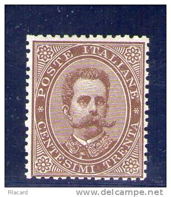 Italia Italy Italien Italie 1879 Effigie Umberto I 30c MLH - Nuevos