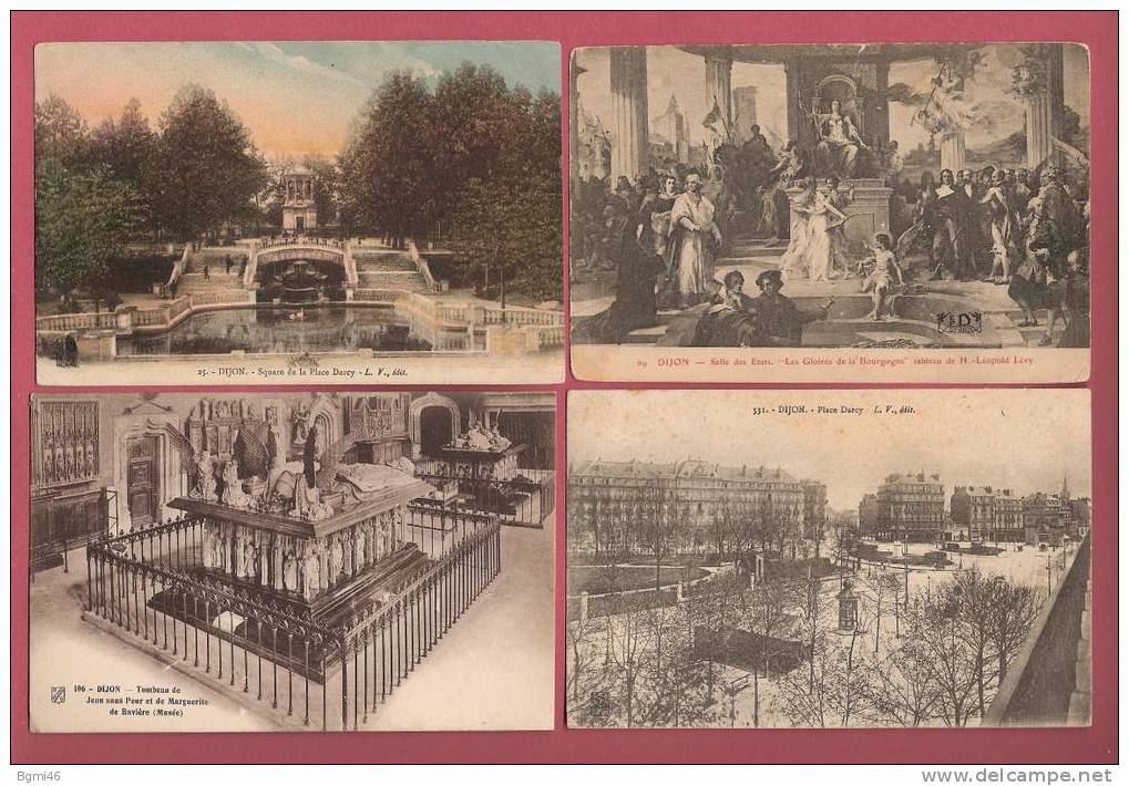 * LOT N°102 : 20 CPA. De DIJON. ..( 21 ).... ( Toutes Scannées ) - 5 - 99 Postcards