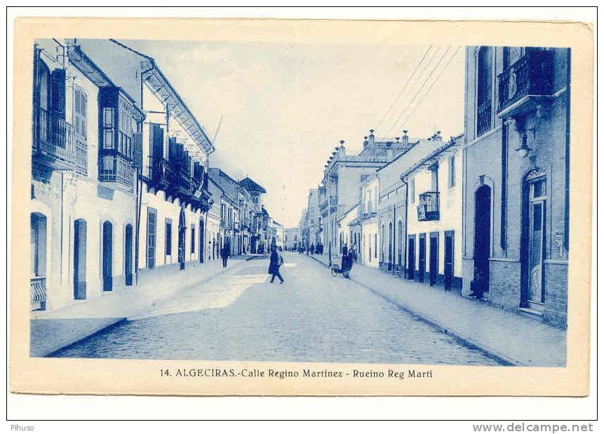 ES258 ;  ALGECIRAS : Calle Regino Martinez - Cádiz