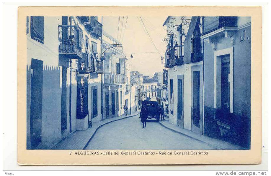 ES256 ;  ALGECIRAS : Calle Del General Castanos - Cádiz