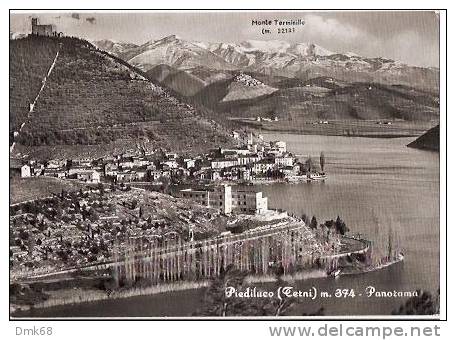 PIEDILUCO ( TERNI ) PANORAMA - 1956 - Terni