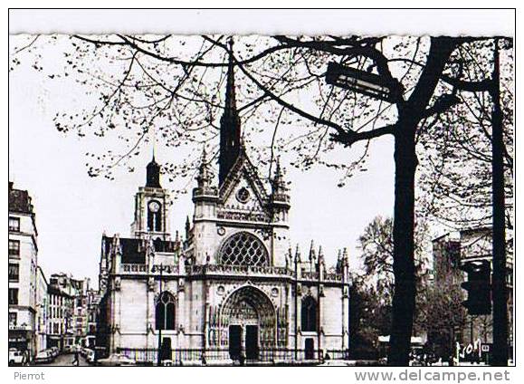 150210B : CPSM Glacée Avec Voiture (années 50) Eglise Saint Laurent - Autres & Non Classés