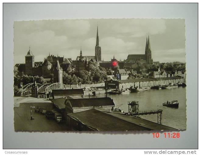 5845  GERMANY DEUTSCHLAND  LÜBECK   HAFEN YEARS  1950  OTHERS IN MY STORE - Luebeck