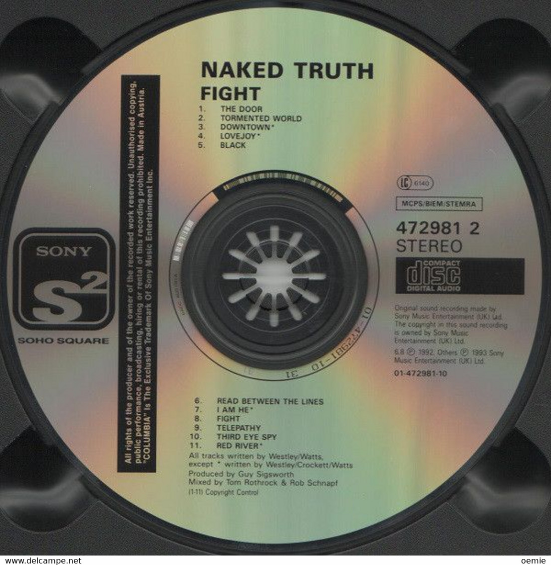 NAKED  TRUTH °°°°  FIGHT  /// CD ALBUM  NEUF SOUS CELLOPHANE - Hard Rock & Metal