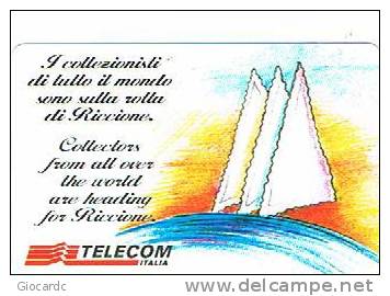 TELECOM ITALIA  - CAT. C.& C  2595 -  EUROPA CARD SHOW, A RICCIONE 1996 -  NUOVA - Pubbliche Speciali O Commemorative