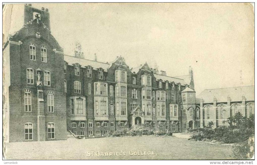 Britain United Kingdom -St. Gabriel's College 1906 Postcard [P1381] - London Suburbs