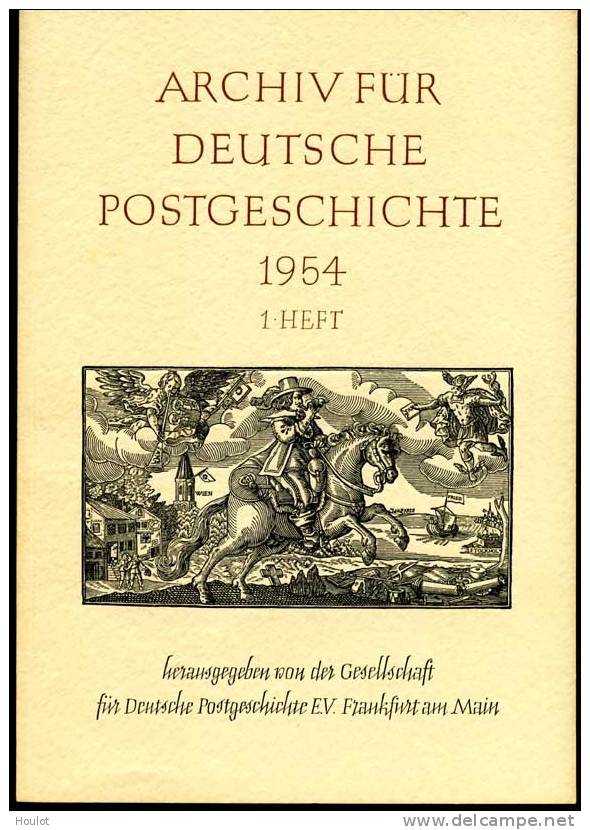 ARCHIV FÜR DEUTSCHE POSTGESCHICHTE   Band 1954 / 1 - Tedesche (dal 1941)