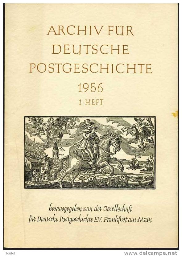 ARCHIV FÜR DEUTSCHE POSTGESCHICHTE   Band 1956 / 1 - Tedesche (dal 1941)