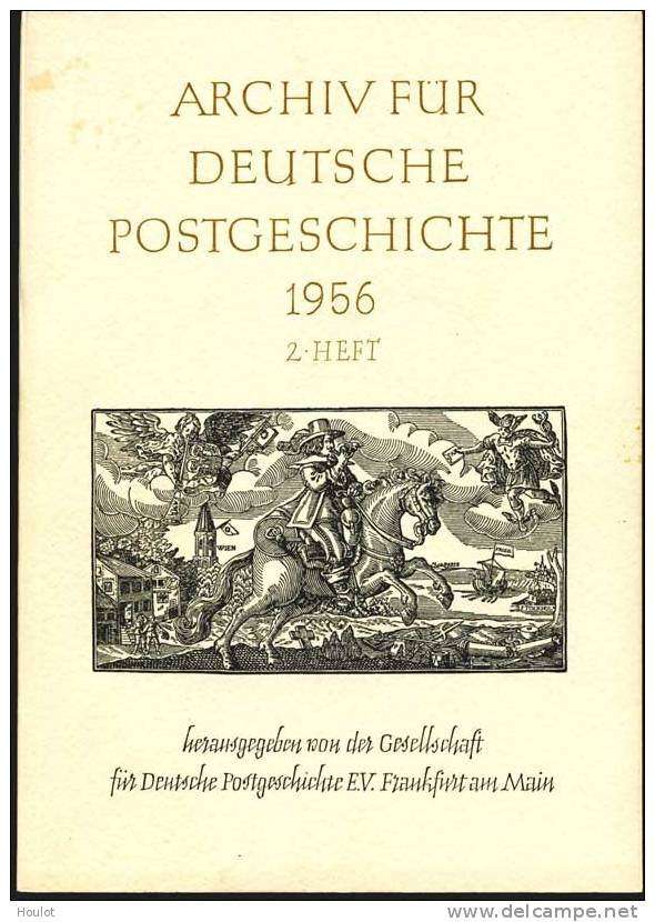 ARCHIV FÜR DEUTSCHE POSTGESCHICHTE   Band 1956 / 2 - Deutsch (ab 1941)