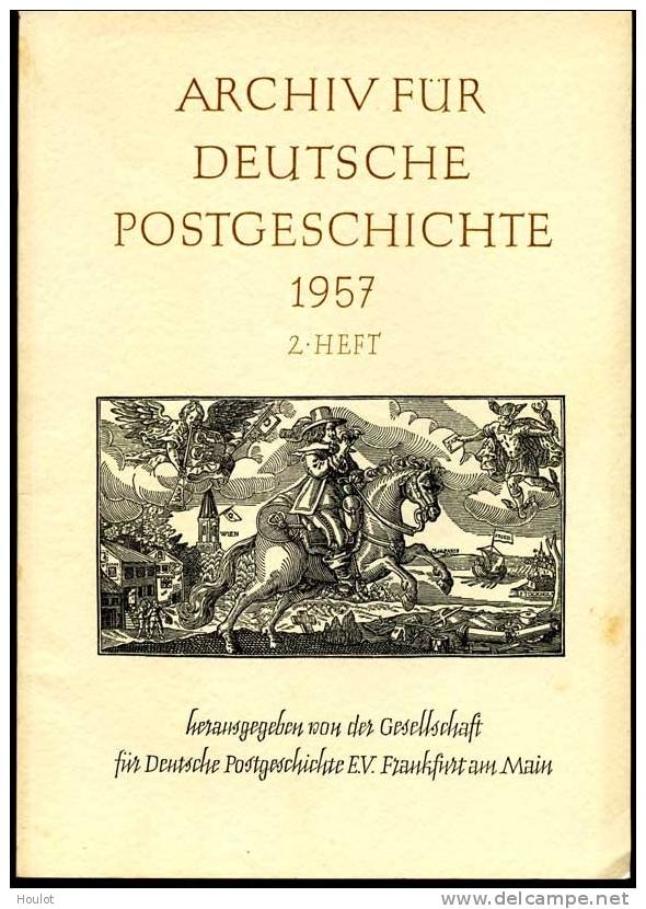 ARCHIV FÜR DEUTSCHE POSTGESCHICHTE   Band 1957 / 2 - German (from 1941)