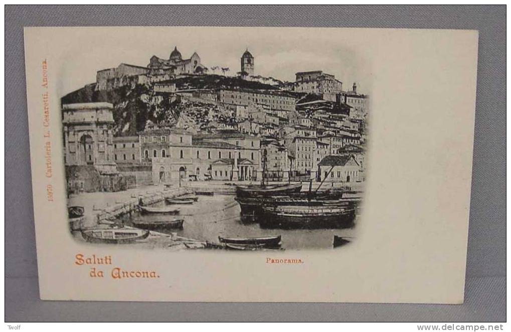 Saluti Da Ancona - Panorama - 15970  Cartoleria L. Cesaretti, Ancona - Ancona