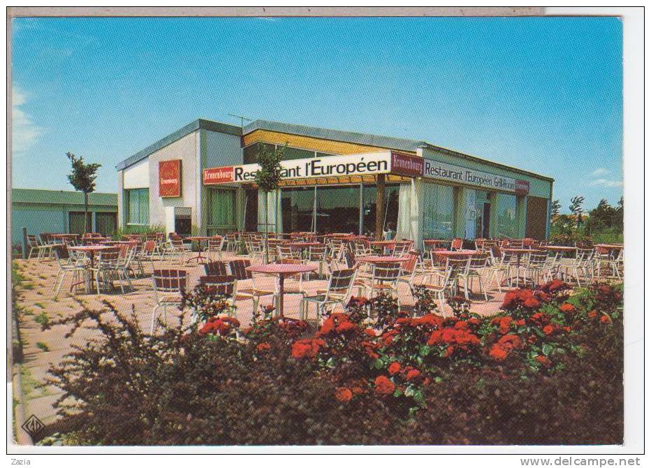 68.359/ NEUF BRISACH - L'Européen - Restaurant Motel (cpm) - Neuf Brisach