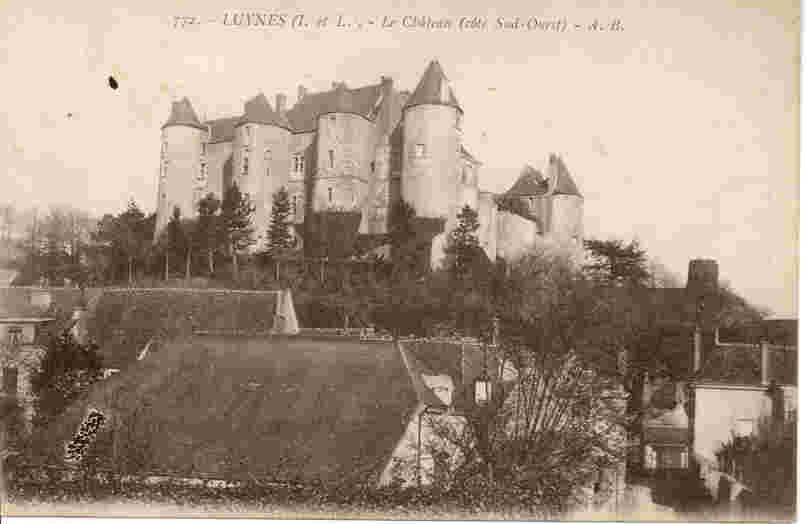 [37] Indre Et Loire >  Luynes - CPA 772 - Le Chateau -éd AB - Luynes