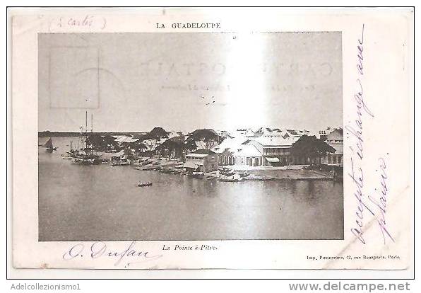 37334)cartolina Illustratoria Serie La Guadeloupe - Panorama - Colombie