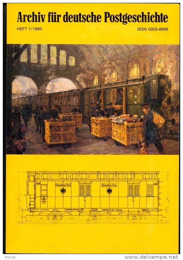 ARCHIV FÜR DEUTSCHE POSTGESCHICHTE    Band 1980/1 - Tedesche (dal 1941)