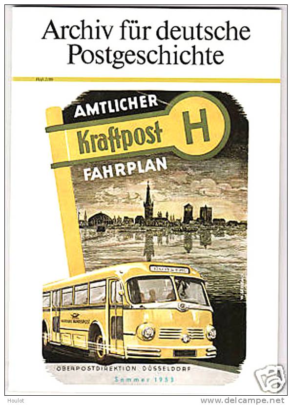 ARCHIV FÜR DEUTSCHE POSTGESCHICHTE    Band 1989 / 2 - German (from 1941)