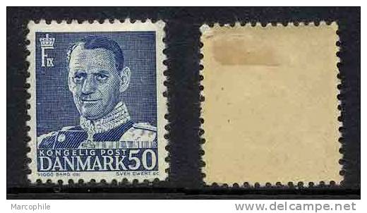 DANEMARK / 1948-53  -  #  327 - 50 ö. Bleu * - Unused Stamps