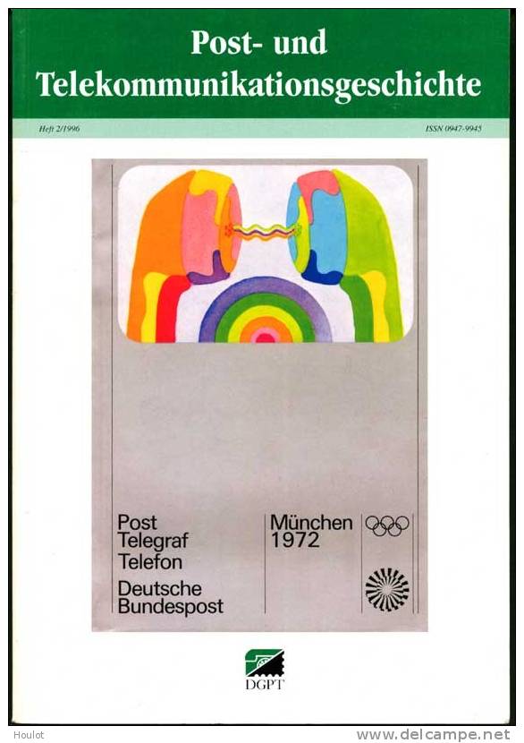 ARCHIV FÜR DEUTSCHE POSTGESCHICHTE   Band 1996 / 2   Post- Und Telekommunikationsgeschichte. - Tedesche (dal 1941)