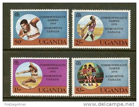 UGANDA 1978 MNH Stamp(s)Commonwealth 179-182 - Other & Unclassified