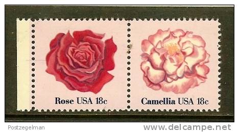 USA 1981 MNH Stamp(s) Flowers (2 Values Only) 1459-1460 - Other & Unclassified
