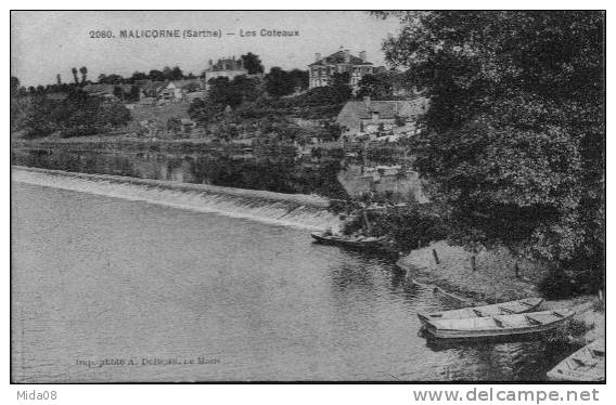 72. MALICORNE.   LES COTEAUX. - Malicorne Sur Sarthe