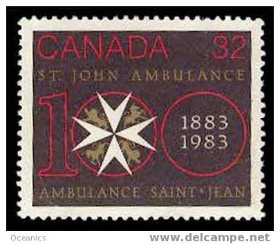 Canada (Scott No. 980 - Ambulance St-Jean / St. John Ambulance) [**] - Neufs
