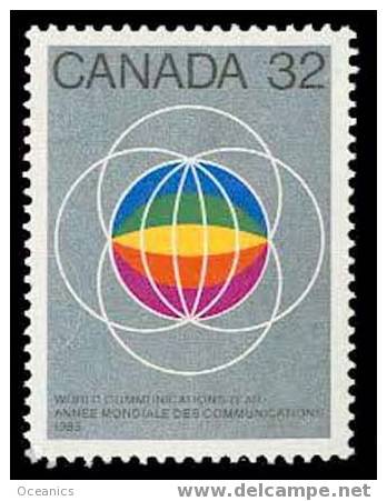 Canada (Scott No. 976 - WORLD COMMUNICATIONS YEAR) [**] - Unused Stamps