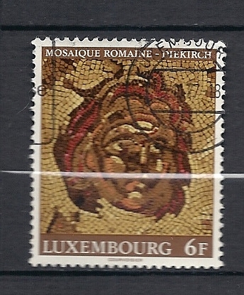 901  Obl  Y  &  T  Luxembourg    (mosaïque Romaine) - Oblitérés