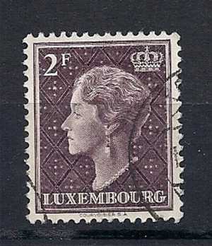 421  Obl   Y  &  T  Luxembourg    (grande Duchesse Charlotte) - 1948-58 Charlotte De Profil à Gauche