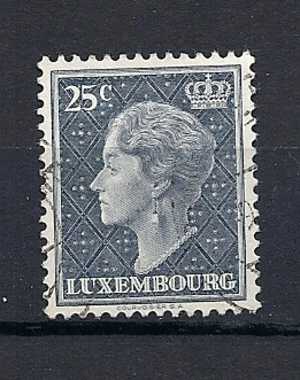 415  Obl   Y  &  T  Luxembourg    (grande Duchesse Charlotte) - 1948-58 Charlotte De Profil à Gauche