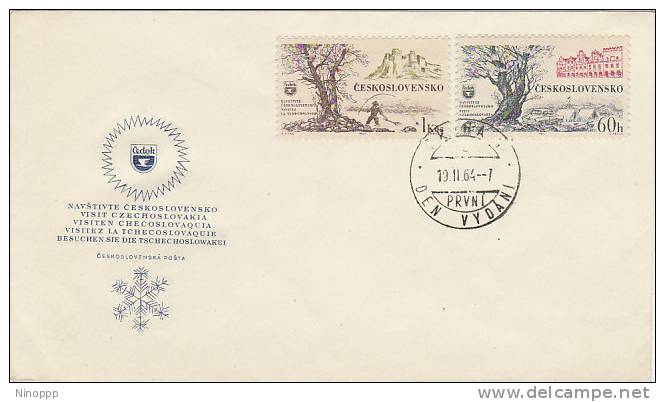 Czechoslovakia-1964 Tourism,car, FDC - Other & Unclassified