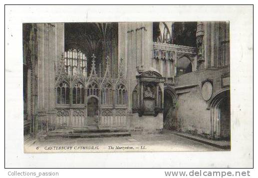 Cp, Angleterre, Kent, Canterbury Cathedral, The Martyrdom - Canterbury