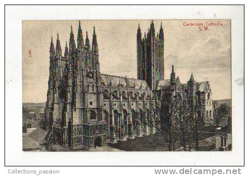 Cp, Angleterre, Kent, Canterbury Cathedral - Canterbury