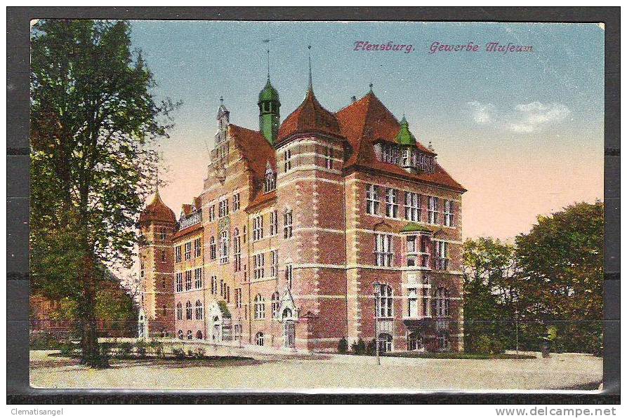 TOP!! FLENSBURG * GEWERBE MUSEUM * 1920 **!! - Flensburg