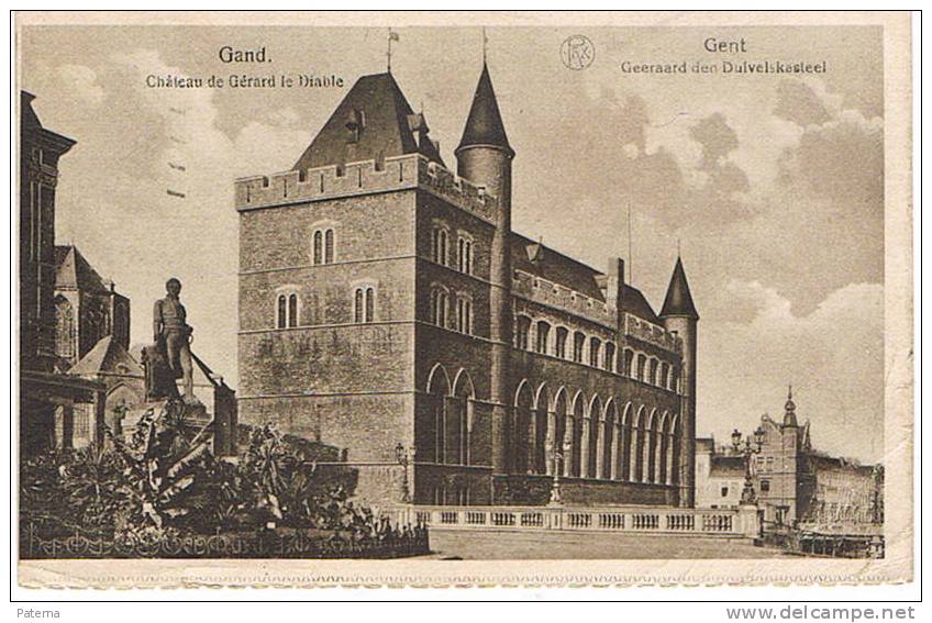 3512   Postal, GENT -Gand 1920 ,(Belgica) , Post Card, Postkarte - Brieven En Documenten