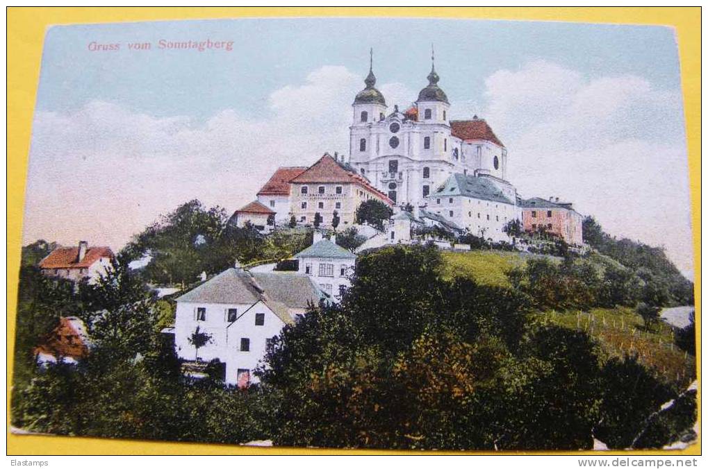 == Sonntagsberg , Gruß Vom ..Amstetten 1912 - Sonntaggsberg