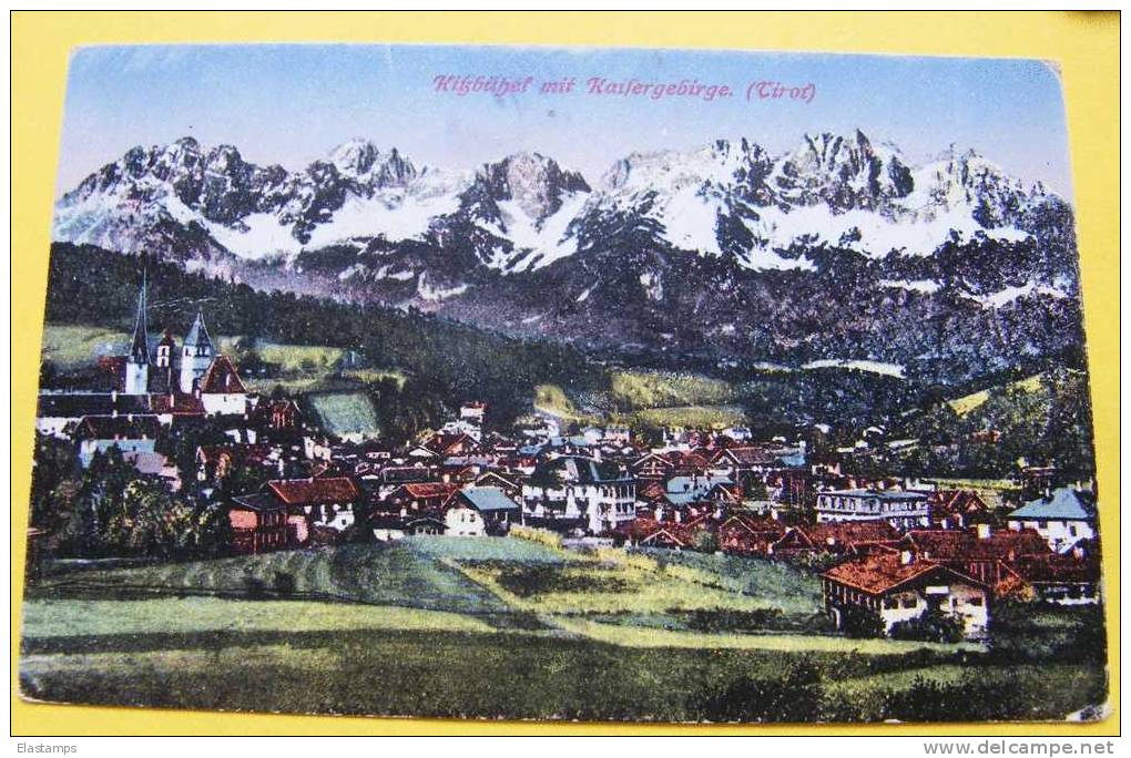 == Kitzbühl, Kaisergebrige  1921 - Kitzbühel