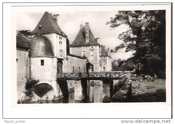 41 SELLES-SUR-CHER * Le Château  *   Belle CPA Carte Photo 1949 - Selles Sur Cher