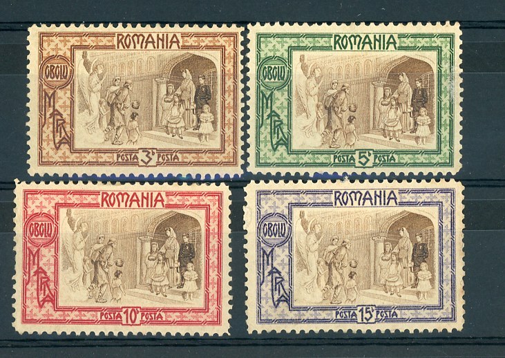 Roumanie :  Yv  203-06  (*) - Unused Stamps