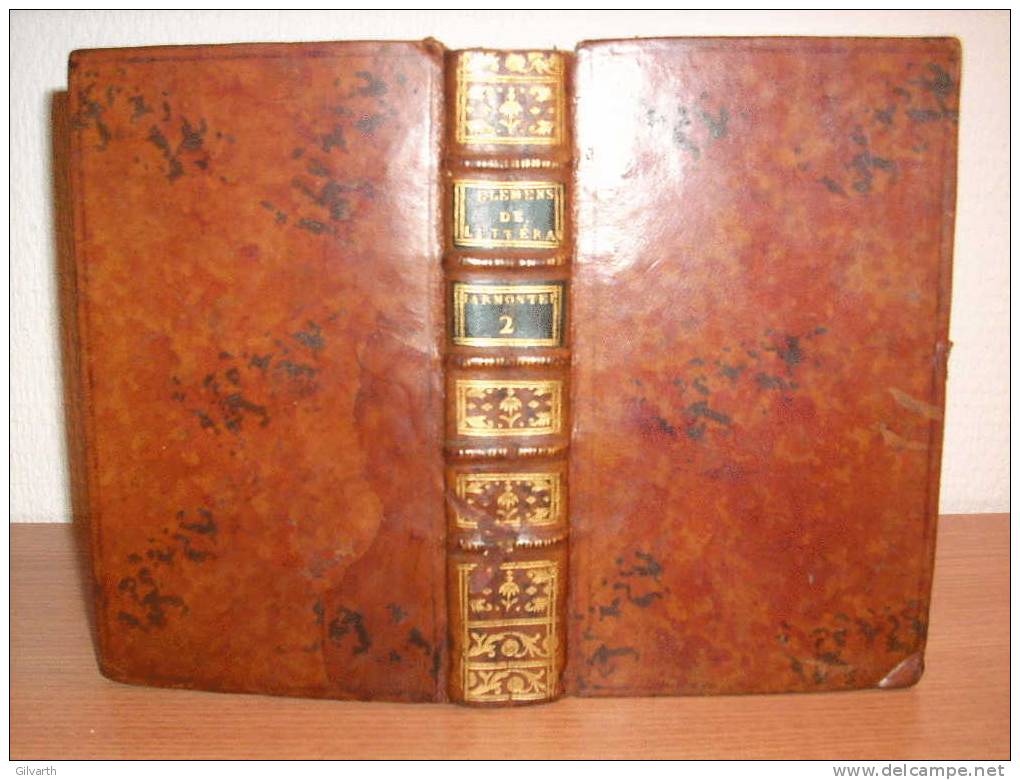 MARMONTEL ELEMENS DE LITTERATURE T2 Seul 1787 - 1701-1800