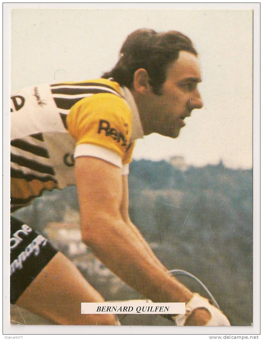 Cyclisme : Bernard Quilfen De L'équi Renault Gitane En 1977 (animée). - Cycling